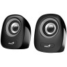 GENIUS repro SP-Q160 Iron Grey, 2.0, 6W, USB napájení, 3,5" jack, černo-šedé