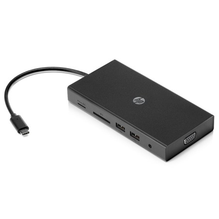 HP dock - Travel USB-C Multi Port Hub (bez adaptéru)