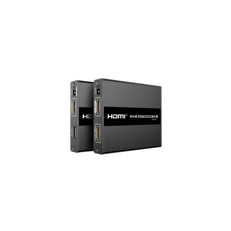 PREMIUMCORD HDMI extender s USB na 60m přes jeden kabel Cat5/6, bez zpoždění