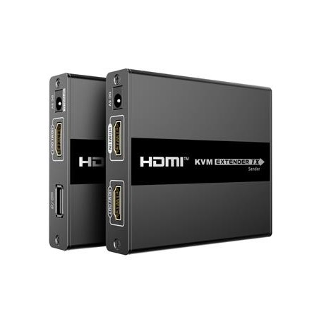 PREMIUMCORD HDMI extender s USB na 60m přes jeden kabel Cat5/6, bez zpoždění