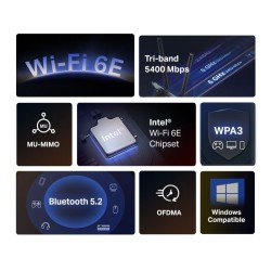 MERCUSYS MA86XE WiFi6E PCIe adapter