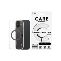 CARE by PanzerGlass Urban Combat - Zadní kryt pro mobilní telefon - kompatibilita s MagSafe - oleofóbní povrch, termoplastický