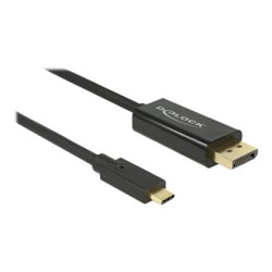 Delock - Externí video adaptér - USB-C - DisplayPort - černá - maloobchod 85255
