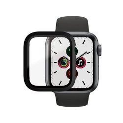 PanzerGlass - Ochrana obrazovky pro chytré hodinky - celé telo - sklo - cerná - pro Apple Watch Hermčs Series 9, SE 3, Series