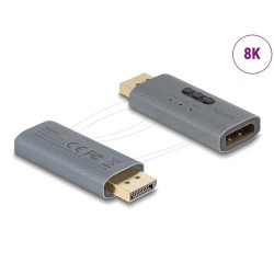 Delock - Ctecka / zapisovac EDID - DisplayPort - antracit