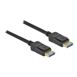 Delock - Kabel DisplayPort - DisplayPort (M) s jazýčkem do DisplayPort (M) s jazýčkem - DisplayPort 2.0 - 5 m - podpora 8… 80264