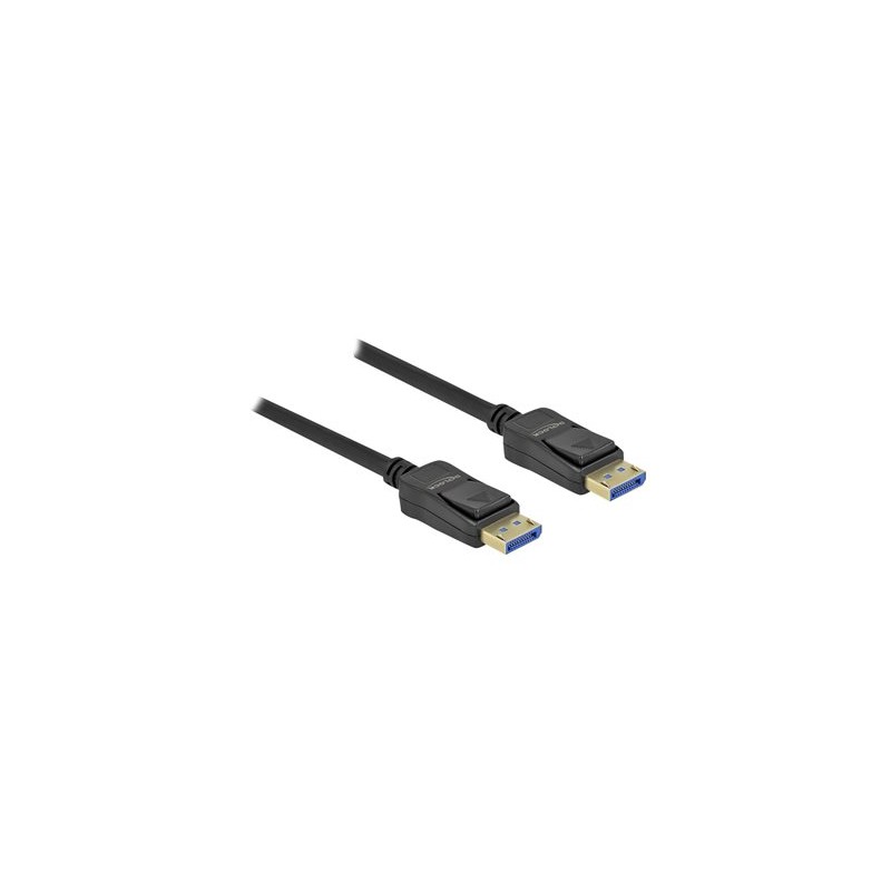 Delock - Kabel DisplayPort - DisplayPort (M) s jazýčkem do DisplayPort (M) s jazýčkem - DisplayPort 2.0 - 5 m - podpora 8… 80264