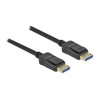 Delock - Kabel DisplayPort - DisplayPort (M) s jazýčkem do DisplayPort (M) s jazýčkem - DisplayPort 2.0 - 5 m - podpora 8… 80264