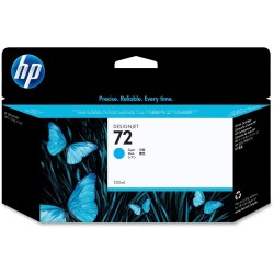 HP 72 Cyan DJ Ink Cart, 130 ml, C9371A