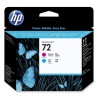 HP 72 Magenta + Cyan DJ Printhead, C9383A