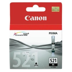 Canon CARTRIDGE CLI-521BK černá pro MP-980, PIXMA iP3600,4600,4700, MP540,550,560, MP620,630,640,MP980,MX860 (665 str.)