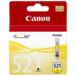 Canon originální ink CLI-521 Y, 2936B001, yellow, 505str., 9ml