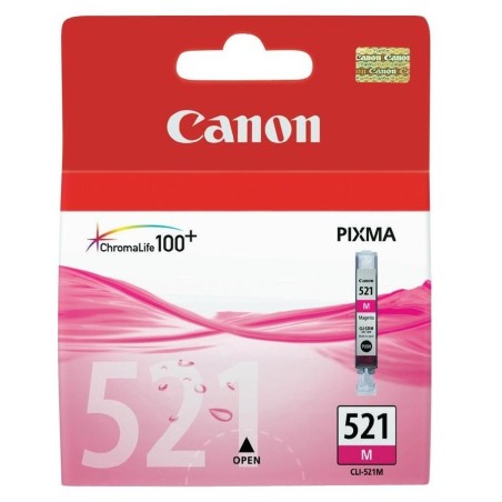 Canon originální ink CLI-521 M, 2935B001, magenta, 470str., 9ml