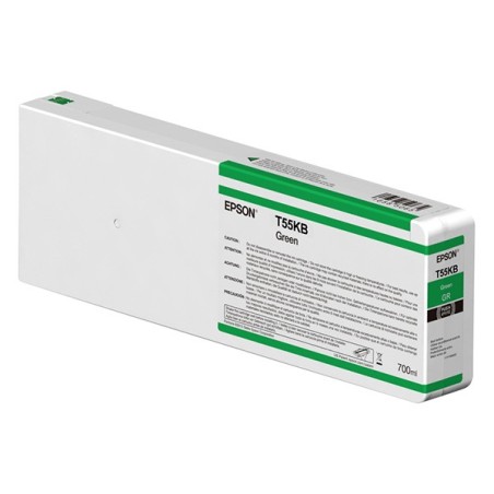 Epson originální ink C13T55KB00, green