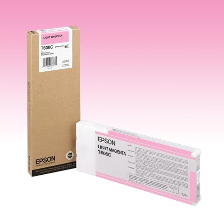 Epson originální ink C13T606C00, light magenta, 220ml