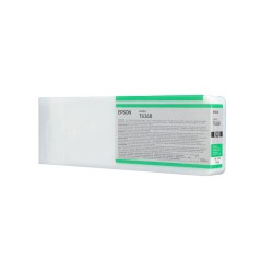 Epson originální ink C13T636B00, green, 700ml