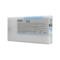 Epson originální ink C13T653500, light cyan, 200ml