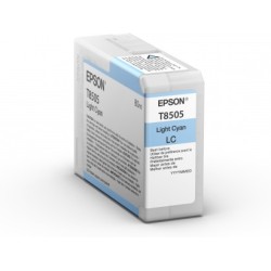 Epson originální ink C13T850500, light cyan, 80ml