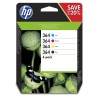 HP originální ink N9J73AE, HP 364 Combo pack, CMYK, 4-pack + paper