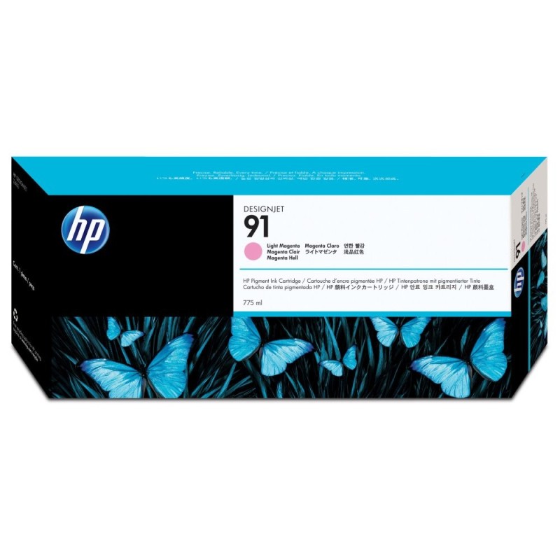 HP no 91 - sv. purpurová ink. kazeta, C9471A
