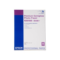 Epson Premium Semigloss Photo Paper, C13S042093, foto papír, pololesklý, bílý, Stylus Photo 1270, 2000P, A2, 251 g/m2, 25 ks