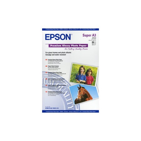 Paper Premium Glossy Photo , DIN A3+, 250g/m2, 20 Sheets