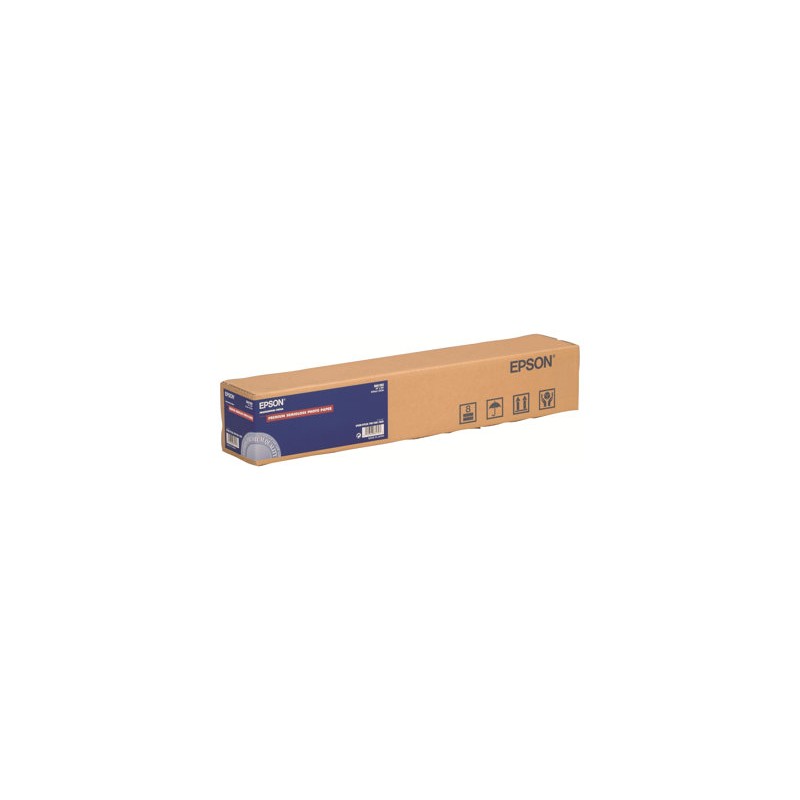 Epson 610/30.5/Premium Semigloss Photo Paper Roll, pololesklý, 24", C13S041393, 162 g/m2, papír, 610mmx30.5m, bílý, pro