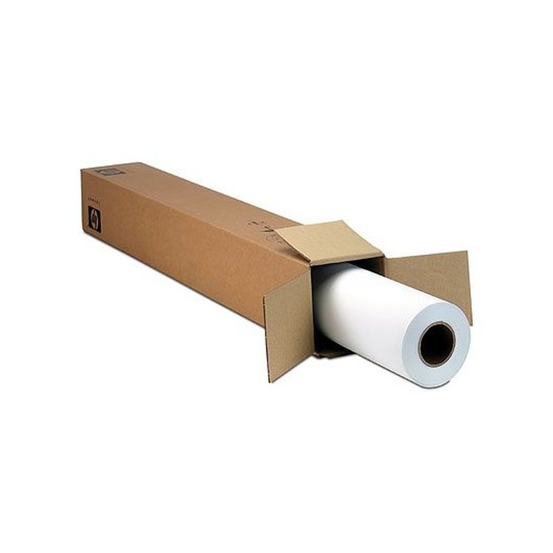 HP Heavyweight Coated Paper, 167 microns (6.6 mil) • 130 g/m2 (35 lbs) • 1524 mm x 30.5 m, C6977C