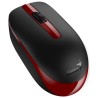 Genius NX-7007 Myš bezdrátová, černo-červená, 1200DPI