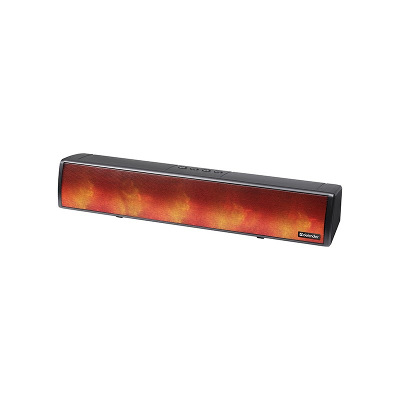 Defender Soundbar Z8, 2.0, 10W, černý, LED podsvícení