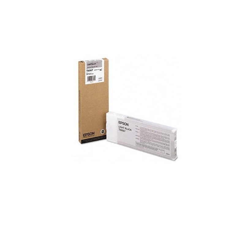 Epson originální ink C13T606700, light black, 220ml
