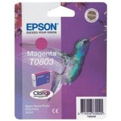 Epson originální ink C13T08034011, magenta, 7,4ml