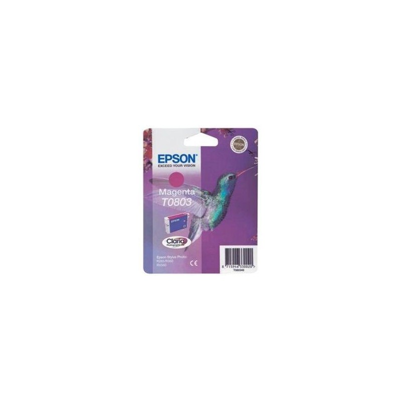 Epson originální ink C13T08034011, magenta, 7,4ml