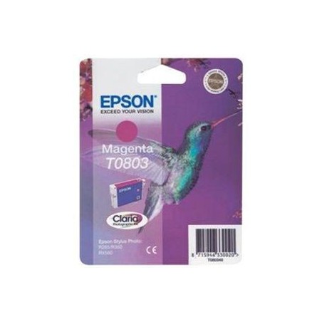 Epson originální ink C13T08034011, magenta, 7,4ml