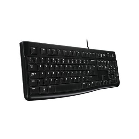 Logitech K120 klávesnice drátová (USB) CZ/SK, černá