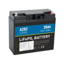 A2D2 baterie LiFePO4 12,8V 20Ah M5