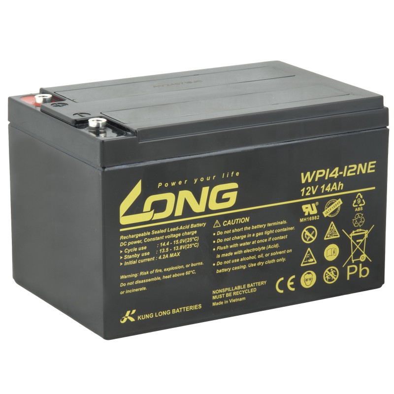 LONG baterie 12V 14Ah M5 DeepCycle (WP14-12NE)