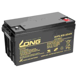 LONG baterie 12V 65Ah M6 LongLife 12 let (WPL65-12AN)