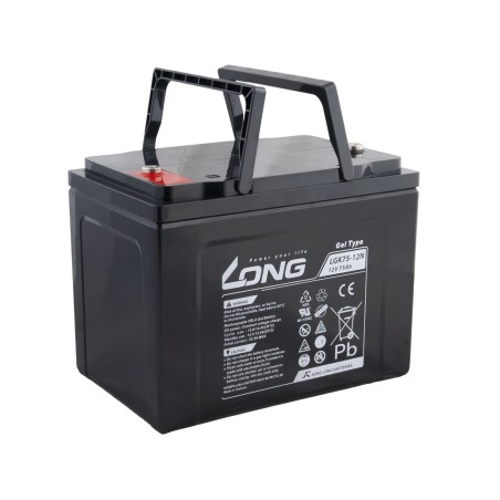 LONG baterie 12V 75Ah F8 DeepCycle GEL 10 let (LGK75-12N)