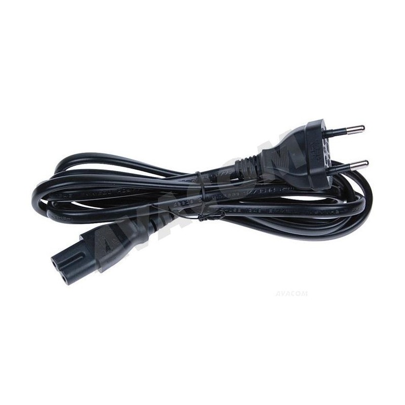 Napájecí kabel síťový dvoupinový 1,8m