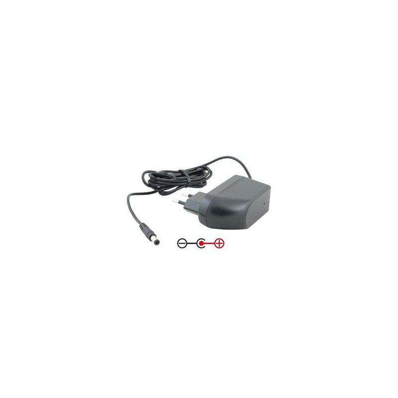 Napájecí adaptér univerzální 5V 3A 15W konektor 5,5mm x 2,5mm plus pól uprostřed