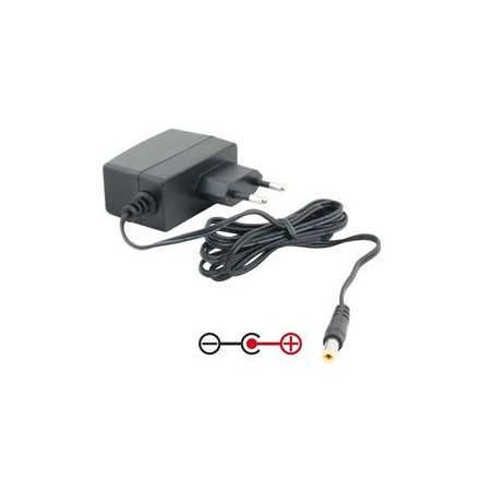 Napájecí adaptér univerzální 5V 2,4A 12W konektor 5,5mm x 2,1mm plus pól uprostřed