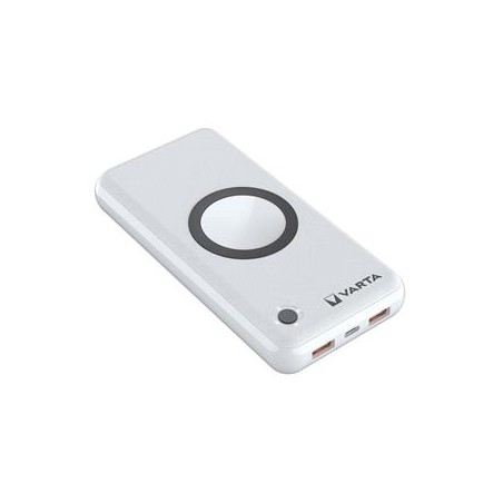 Powerbanka VARTA 57909 20000mAh USB-C PD vstup a výstup, bezdrátové nabíjení Qi