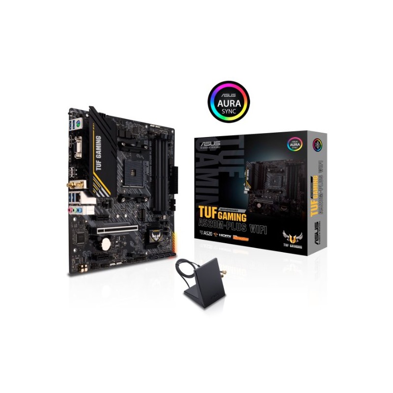MB SET ASUS TUF Gaming A520M-PLUS WIFI + VGA ASUS 5050 8GB + RAM