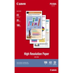 Canon fotopapír HR-101 A3, 20ks,106 g/m