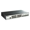 D-Link DGS 1510-20 - Přepínač - L3 - inteligentní - 16 x 10/100/1000 + 2 x gigabitů SFP + 2 x 10 Gigabit SFP+ - desktop, Lze