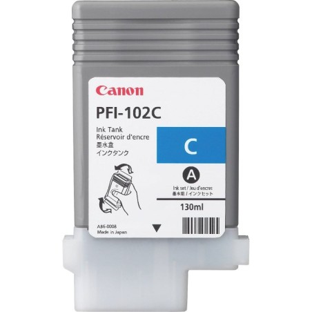 CANON INK PFI-102 CYAN iPF-500, 600, 700