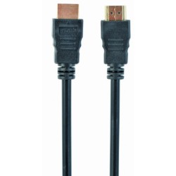 Gembird kábel HDMI High speed (M - M), pozlátené konektory, 10 m, čierny, bulk balenie