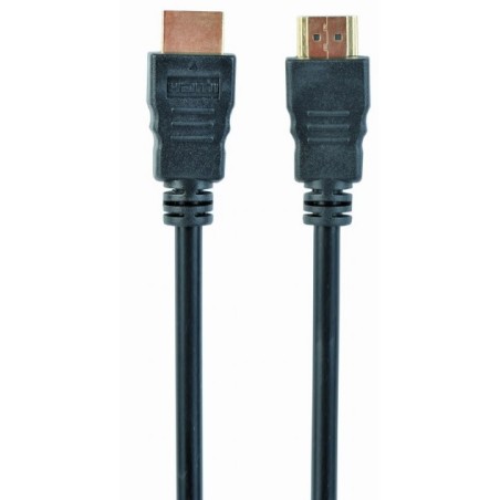 Gembird kábel HDMI High speed (M - M), pozlátené konektory, 10 m, čierny, bulk balenie