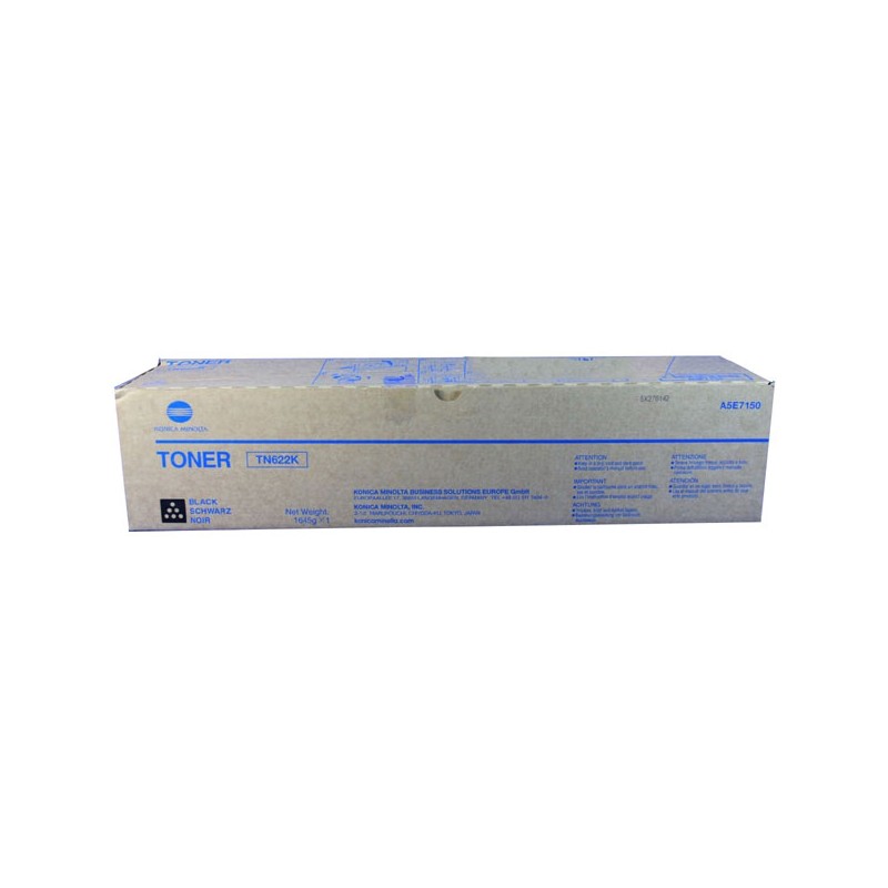 Konica Minolta originální toner A5E7150, TN622K, black, 88000str.
